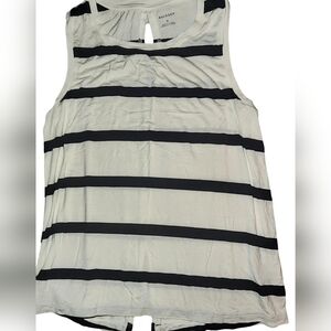 Halogen Women's Keyhole Back Athletic Tank Top Shirt Size Medium